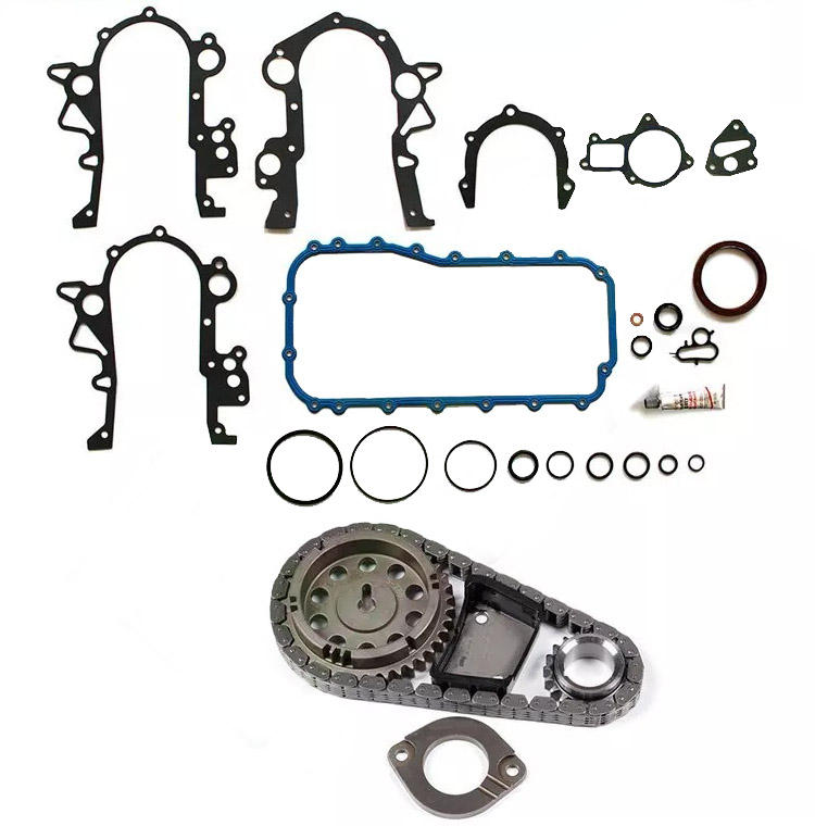 Le haghaidh Trealamh Slabhra Ama W Clúdach Gasket Set 90-04 Chrysler Town Country Dodge 3.3L